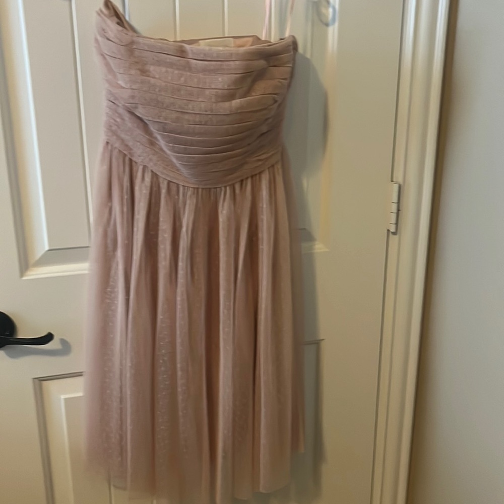 Ann Taylor strapless dress